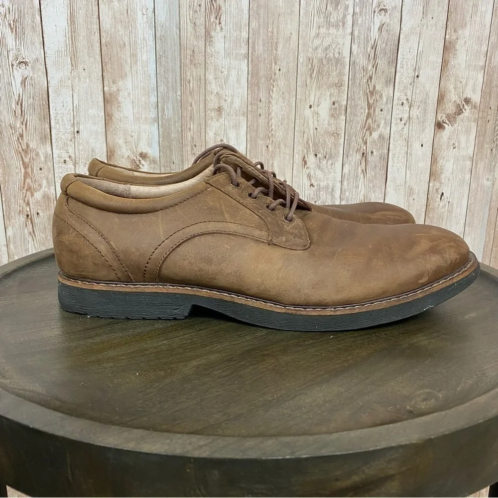 Abeo Men’s Leather Oxford Shoe Size 11.5 Narrow